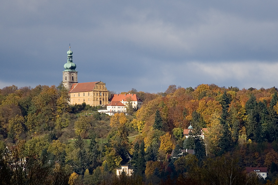 Kloster2FC.jpg - Das ehemalige Franziskanerkloster Amberg auf dem Maria-Hilf-Berg.