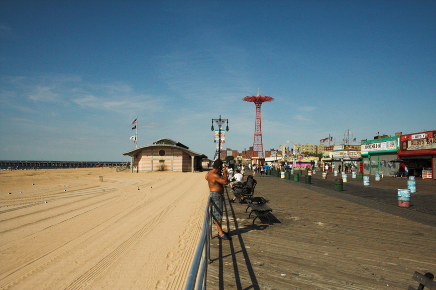 NYC47.jpg - Coney Island - der Strand von New York